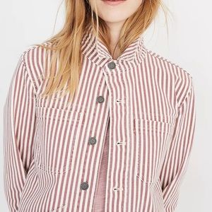 Madewell Striped Chore Coat